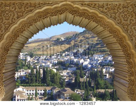 Vue du Palais à Grenade