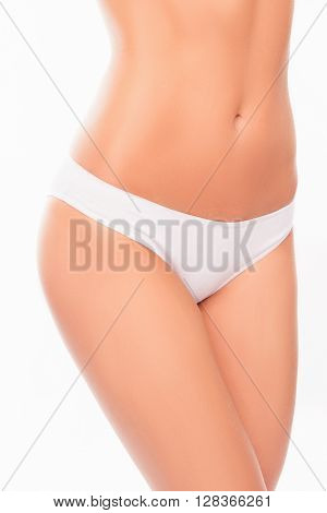 Close-up Photo Of Attractive White Women's Panties