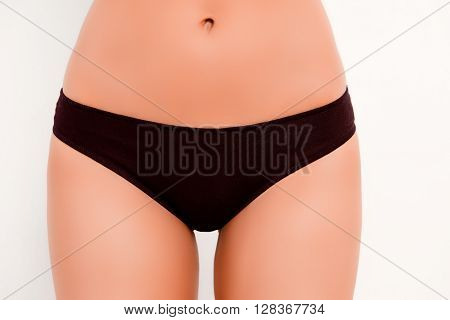 Close Up Photo Of Attractive Black Women's Panties