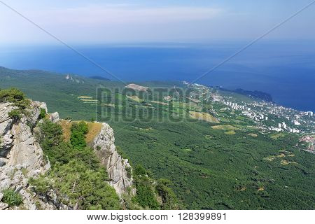 Mount Ai-Petri Crimea / hiking in summer