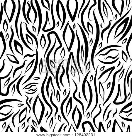 Seamless vector texture with abstract elements. Vector illustration.