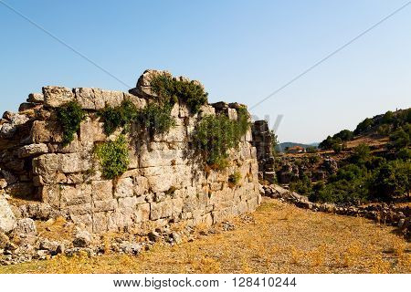 From     Hill In   Architecture Ruins And Nature