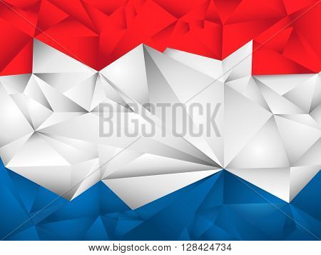 abstractred white and blue abstract background with triangle shape