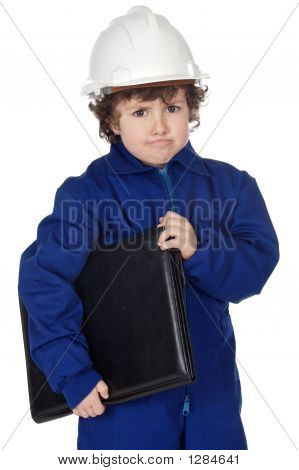 Adorabile Builder futuro ottenuto sconvolto con cartella