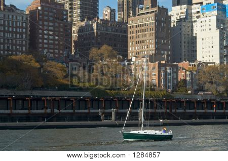 Voile sur l'East River