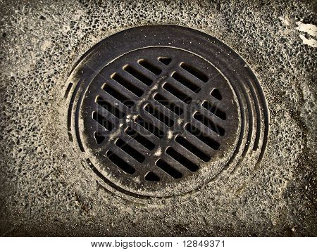 Grungy sewer