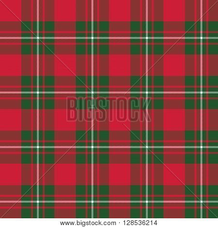 Macgregor tartan seamless pattern background.Vector illustration. EPS 10. No transparency. No gradients.
