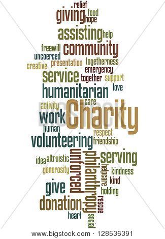 Charity, Word Cloud Concept 3