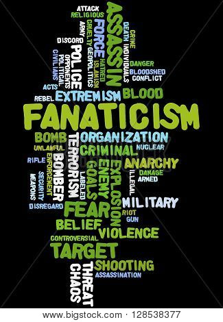 Fanaticism, Word Cloud Concept 3