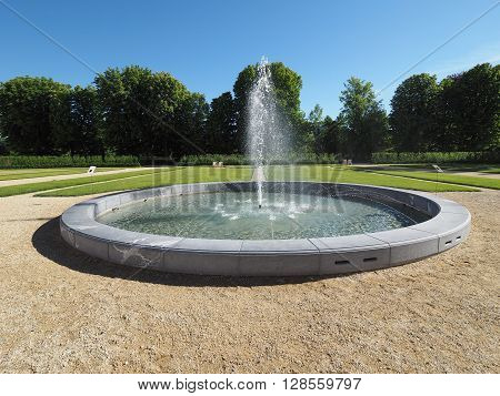 Royal Garden In Turin
