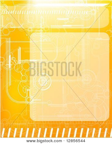 Techno baggrund for digitalt design. EPS10