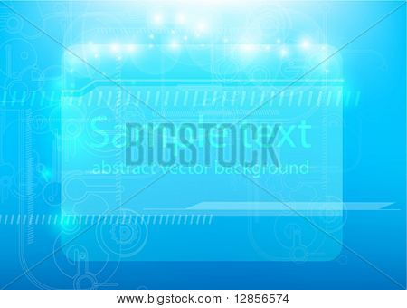Digital baggrund for techno design. EPS10