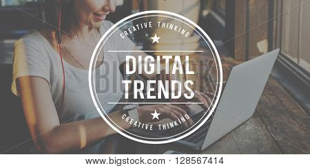 Digital Trends Modern Lastest Trendy Concept