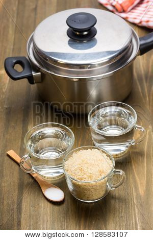 Steamed Rice - A Recipe