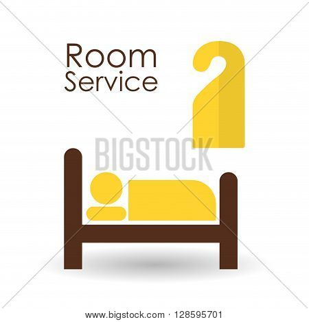 Hotel  concept with icon design, vector illustration 10 eps graphic.