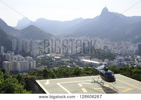 View From The Sugaloaf At Botafogo And Other Disctricts Of Rio De Janeiro.