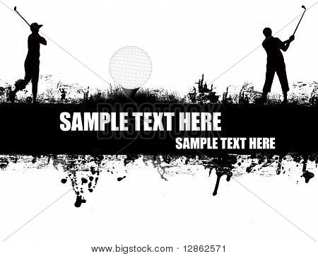 Golf plakat