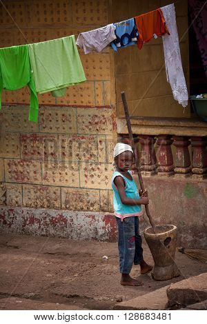 Sierra Leone, West Africa, The Beaches Of The Bunce Island