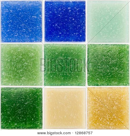 tavolozza ricco vetri di piastrelle