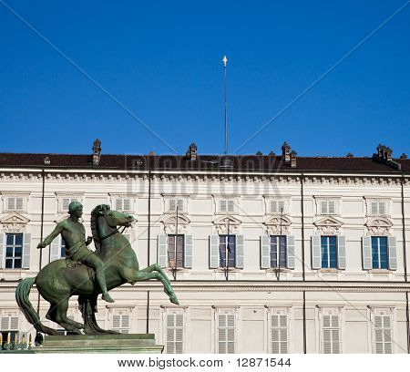 Turín architektura - Itálie