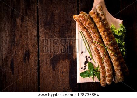 Grilled Sausages
