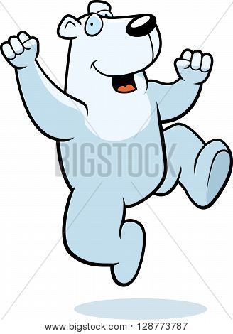 Polar Bear Jumping