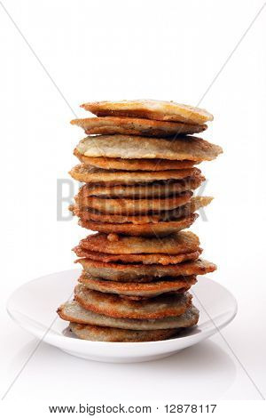 crêpes de pommes de terre