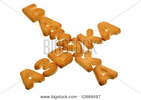 Alphabet und Bazooka