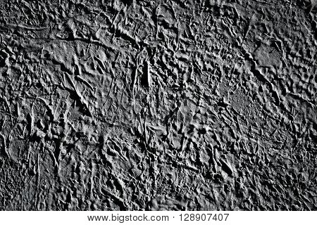 Black Cracked Texture Background