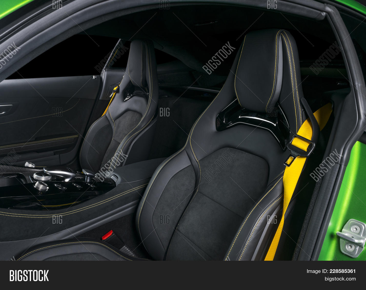 Luxury Sports Car Interior