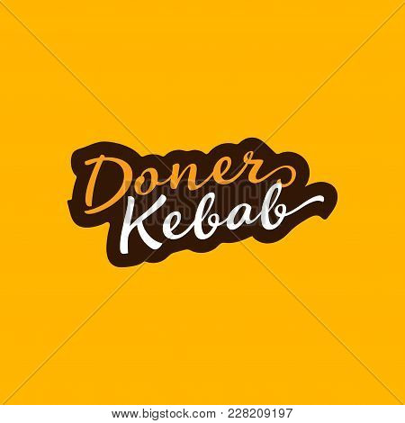 Doner Kebab Logo Image Photo Free Trial Bigstock