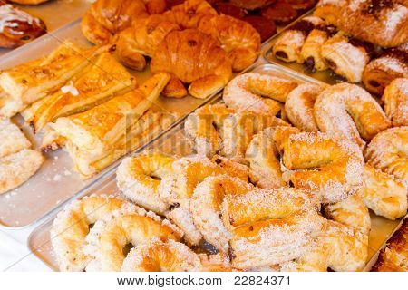 Dolci pasticceria panetteria mediterranea concentrarsi sul primo piano