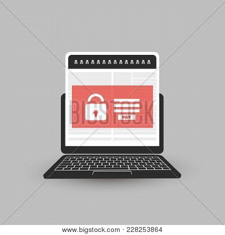 Unsafe Online Browsing - Locked Device, Encrypted Files, Lost Documents, Global Ransomware Attack. V