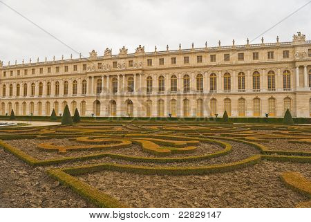 Versailles i vinter