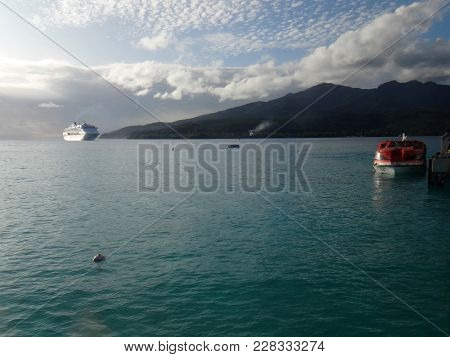 Scene Of Mystery Island, Aneityum, Vanuatu.