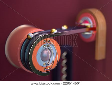 An Abstract Mechanism With Rolling Spheres