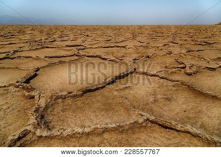 In Africa Ethiopia Danakil   The Desert Of Salt