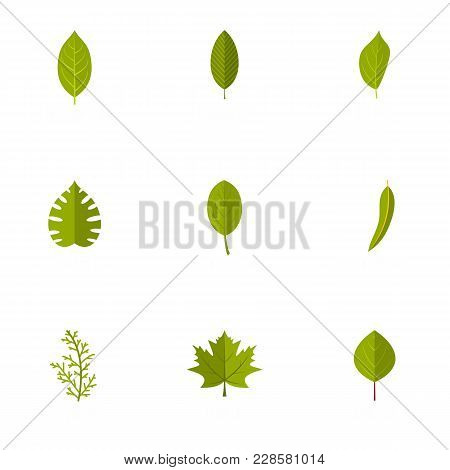 Weed Day Icons Set. Flat Set Of 9 Weed Day Vector Icons For Web Isolated On White Background