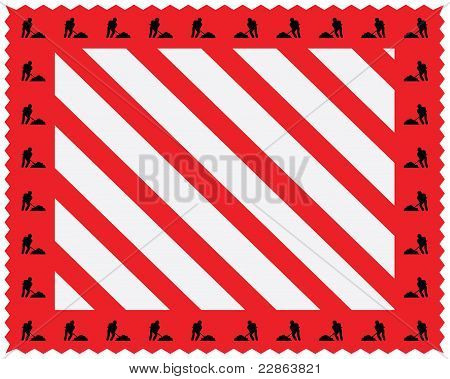 hazard stripes texture