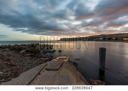Sunrise Over Myponga Beach In South Australia Australia On The 16Th February 2018