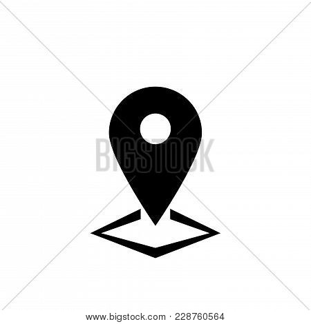 Location Vector Icon.placeholder Icon Eps10. Map Icon Isolated On White Background.place Icon Can Be