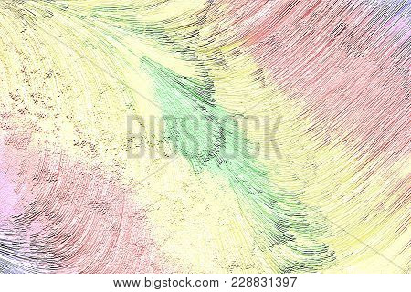 Feathers Watercolor Rainbow Strokes Pastel Background Abstraction