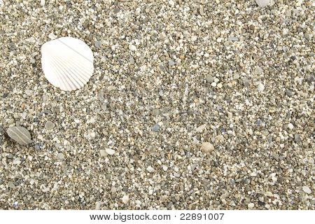 Pozadí malé moře kamenů