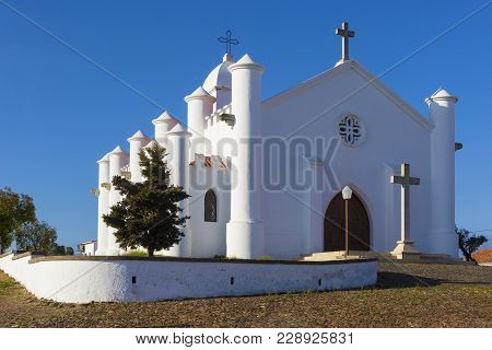 Mina De Sao Domingos Christian Catholic Church In Alentejo Region, South Of Portugal