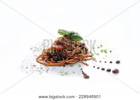 Pasta Bolognese With Ground Meat