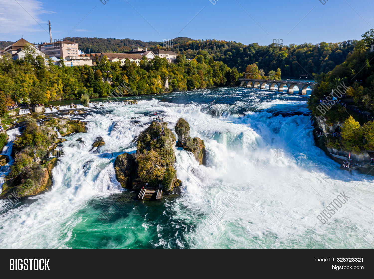 Rhine Falls, Rheinfall Image & Photo (Free Trial) | Bigstock