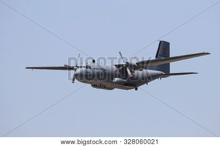 Konya, Turkey - June 26, 2019: Turkish Air Force General Dynamics F-16c Fighting Falcon (cn 4r-87) T