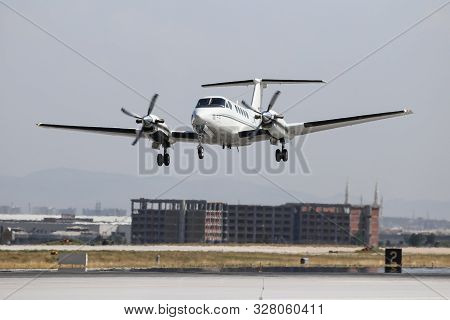 Konya, Turkey - June 26, 2019: Turkish Air Force General Dynamics F-16c Fighting Falcon (cn 4r-87) T