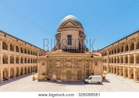 Marseille France. 22 June 2019. A View Of The Mediterranean Archaeological Museum In Marseille In Fr