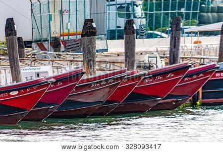 Venice, Italy - September 30, 2017: Silversea Cruises Is A Ultra-luxury Cruise Line Headquartered In